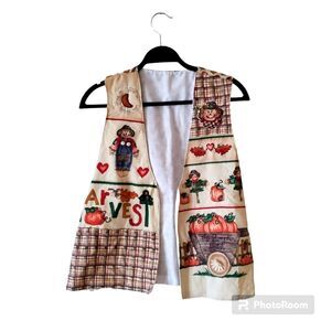 Handmade Fall‎ Harvest Grandmacore Vest